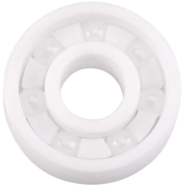 Miniatyr keramisk kullager 608 för fidget spinner ZrO2 8 x 22 x 7 mm Vit