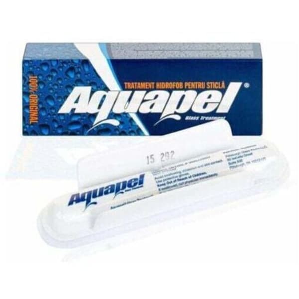 Andra bilreservdelar. 2x AQUAPEL vindruteapplikator, vatten- och regnavvisande behandling, ny.