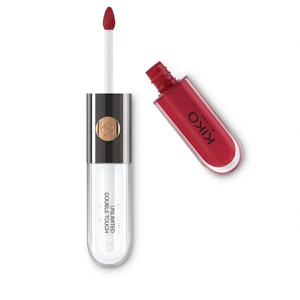 Kiko Milano Infinity Dual Effect Lipstick, flytande konsistens, matt/glans, 6 ml Silk Red Currant Silk Red Currant