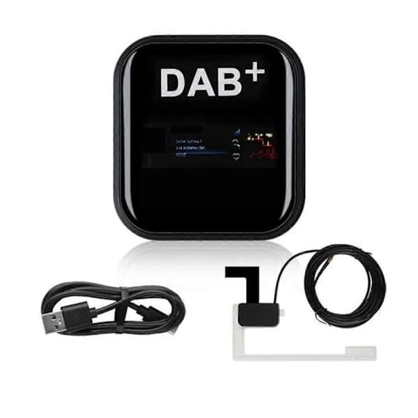 DAB+ Antenn för Android bilradio med USB-adapter. GPS DAB stereomottagare för Europa