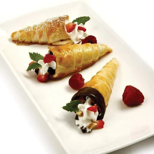 20 st Croissant Spiral Brödform - Stor Storlek 12,1*3,4 cm
