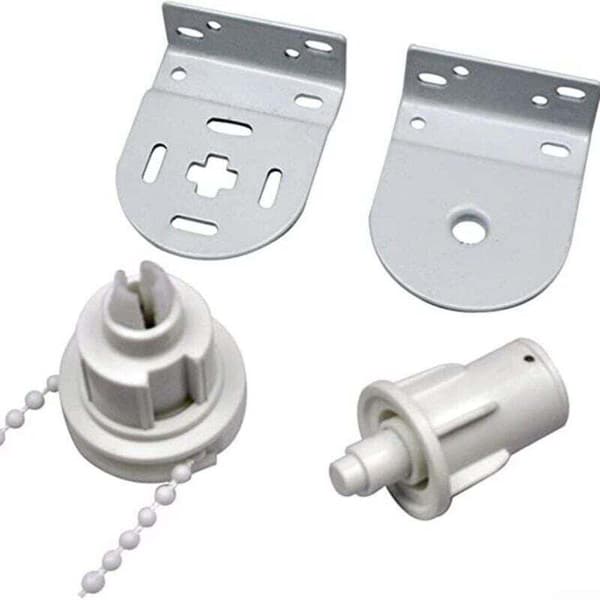 Fästkit för robust rullgardin - Reparationssats för 28 mm och 32 mm rör - Sid-/topp-/frontmontering (32 mm)