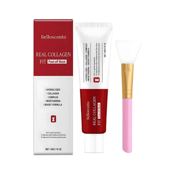 Collagen Peel Off Overnight Mask, Hydrolyserad kollagen ansiktsmask, 50g
