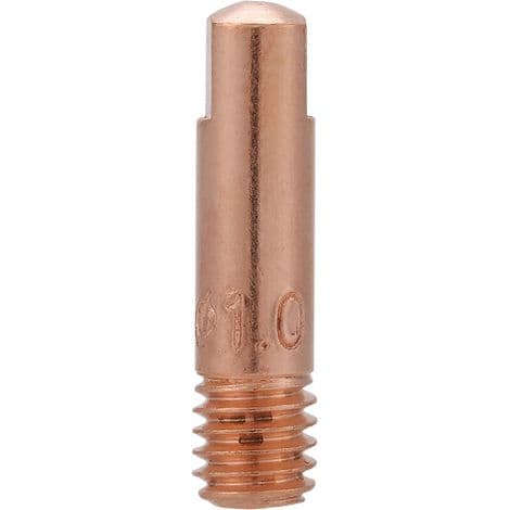 20 kopparkontaktspetsar för 15AK MIG/MAG-svetsbrännare slitdelar (0,8 mm)
