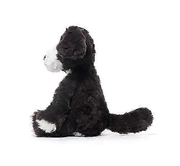 Pluto svart hundplyschleksak, barngåva, 24 cm