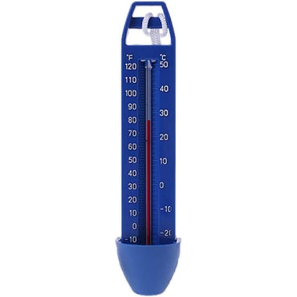 Termometrar. Vattentemperatur. Termometer. Pooltermometer med dragsko. Hållbar för inomhus- och utomhusbruk. Liten.