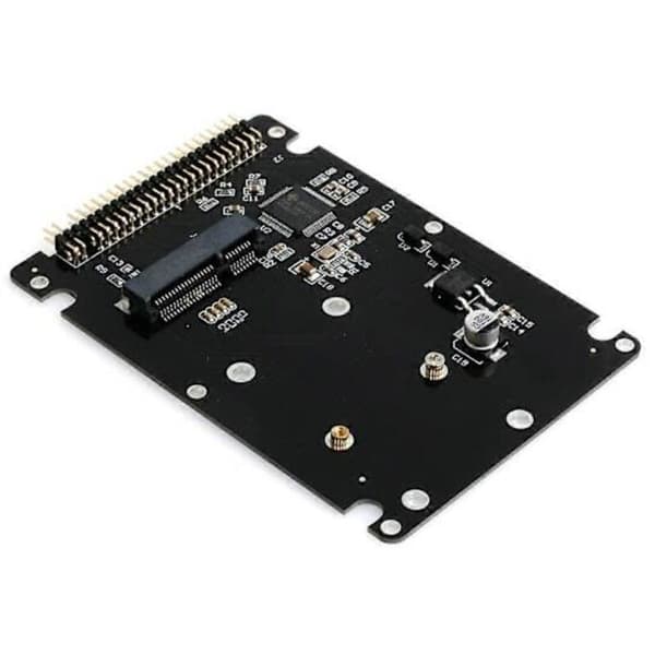 Kassettkonverteringsprocess SSD mSATA kontra hårddisk IDE 2,5\" 44-stift