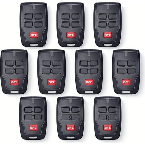 BFT MITTO B RCB4 Fjärrkontroll för grind, 10-pack