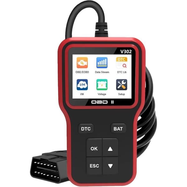 OBD2 Diagnostisk Bilväska. V302 Universell Bilkodläsare. OBD Diagnostisk Bil Multimärke.