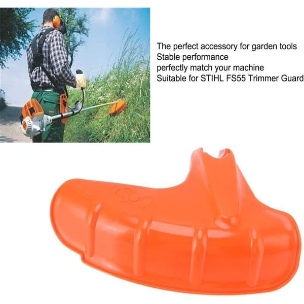Högprecisions hållbart ABS-trimmer skydd Trädgårdsredskapstillbehör Ersättning för STIHL FS55
