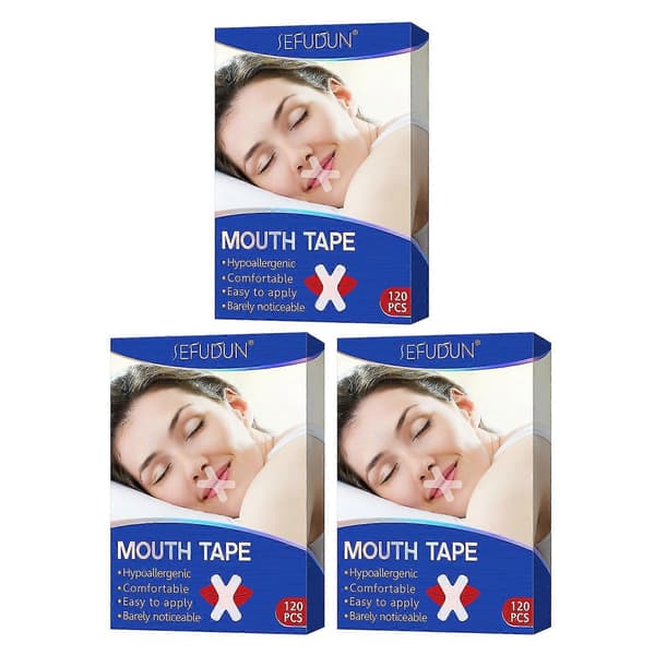 Anti-snarkningsplåster, 120 stycken, 3-pack