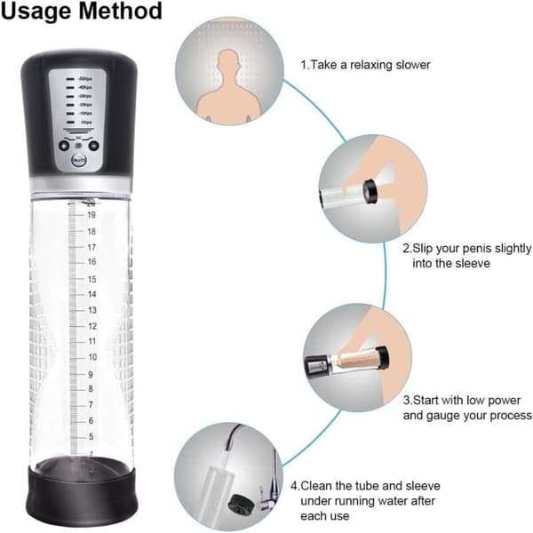 Elektrisk vakuumpump med sugkoppar för rygg- och benmassage.