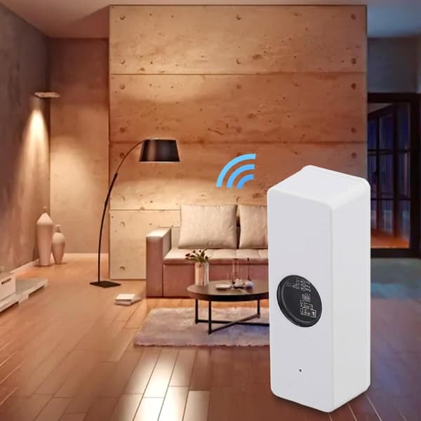 Smart ljusstyrkesensor för zigbee 3.0 ljusdetektor för Tuya Hub energibesparande automatisk för belysningskontroll (Zig-bee-version)
