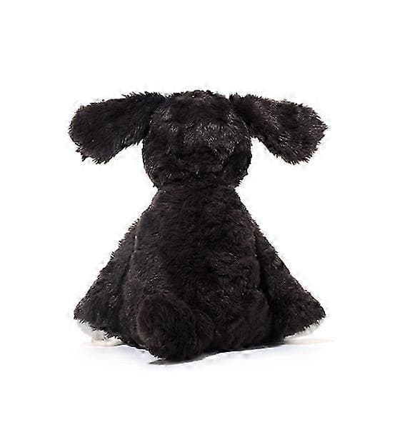 Pluto svart hundplyschleksak, barngåva, 24 cm