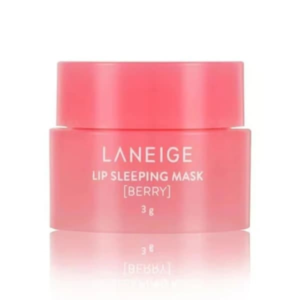 Laneige Lip Sleeping Mask EX Berry Läppbehandling (Rosa) 20g (3ST)