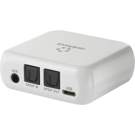 RF-BTR-200 Bluetooth® Musik-sändare/mottagare Bluetooth-version: 5.0 20 m Inbyggt batteri A863352