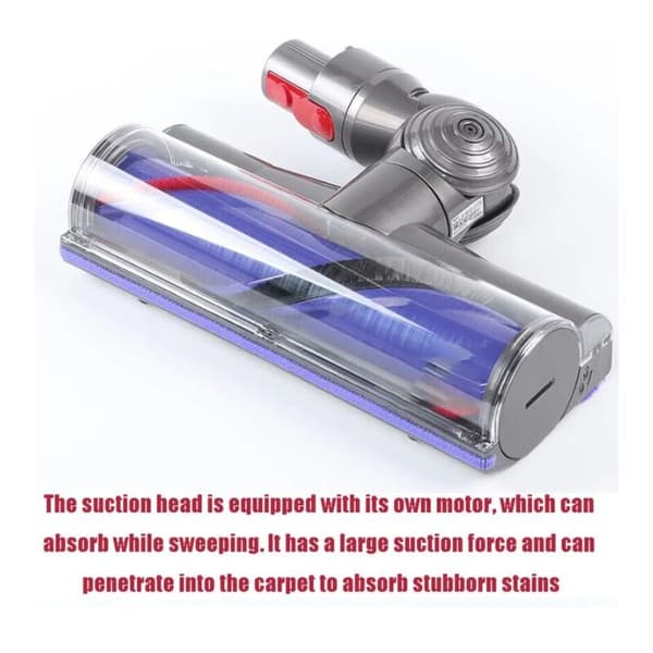 Dammsugare för Dyson V7 V8 V10 V11 V15 Högt vridmoment motor Direkt driven rullborste Golvborste