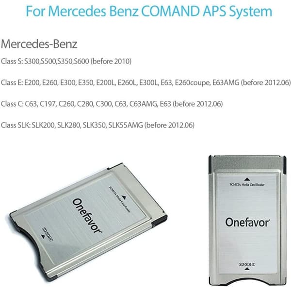 Anpassa bil SD för MP3-spelare Mercedes-Benz