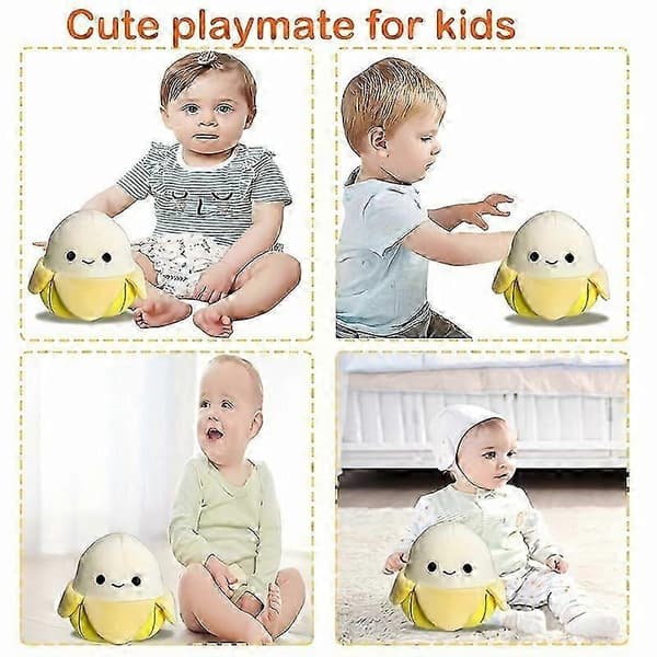 Söt bananleksak plyschdocka kreativ docka söt docka tecknad docka
