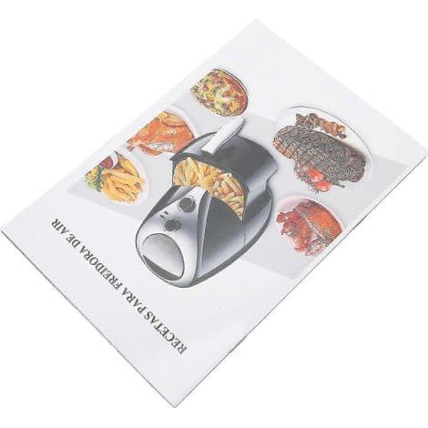Receptbok för varmluftsfritös: 32 recept med färgbilder.
