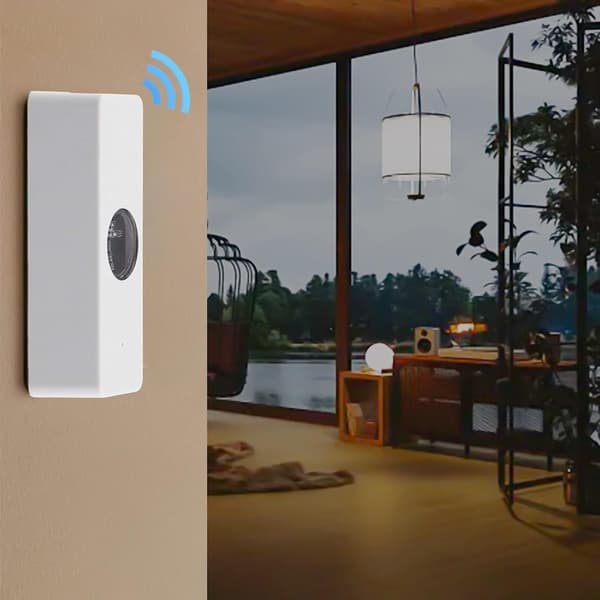 Smart ljusstyrkesensor för zigbee 3.0 ljusdetektor för Tuya Hub energibesparande automatisk för belysningskontroll (Zig-bee-version)