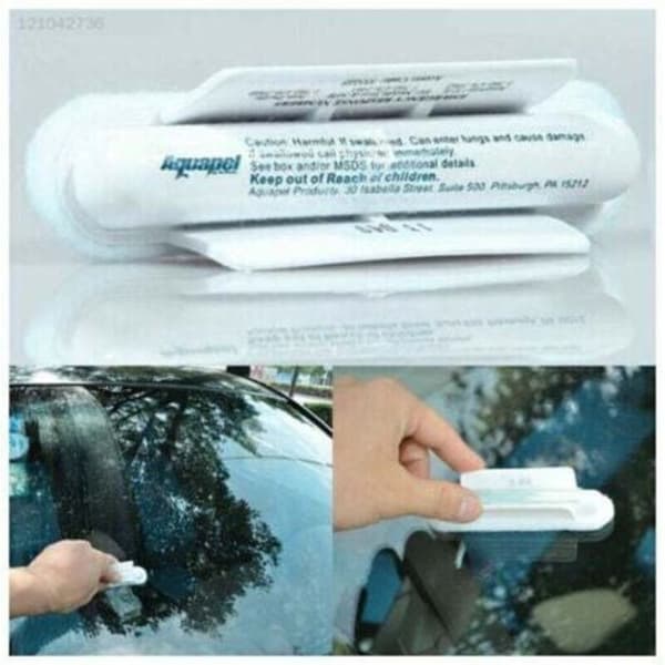 Andra bilreservdelar. 2x AQUAPEL vindruteapplikator, vatten- och regnavvisande behandling, ny.