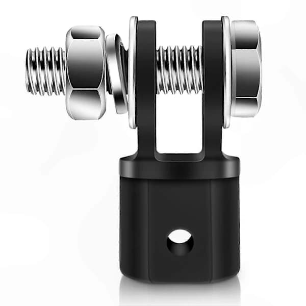 Adapter för saxdomkrafter, kompatibel med 1/2 tums drivning eller skiftnyckel svart