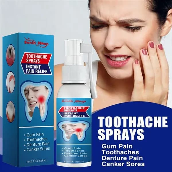 Tandvärk Lindring Oral Vård Spray - Tandköttssmärta Lindring Spray
