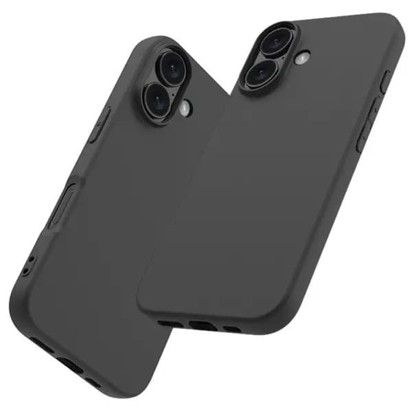 iPhone 16 matt svart ultratunt skal