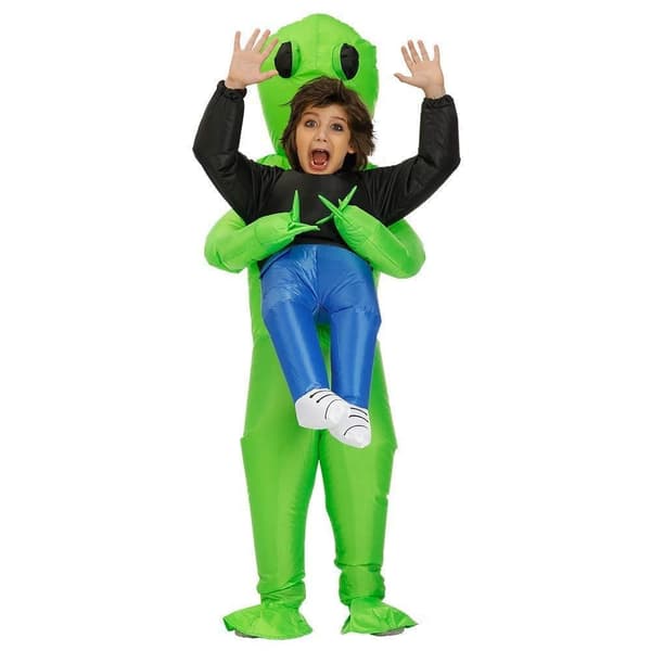 Uppblåsbar utomjording-dräkt för Halloween-cosplay