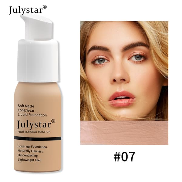 Julystar Foundation Cream Foundation (2 st)