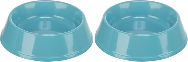 Plastmatskål för katter (12 cm bred, 0,2 l) (2-pack)