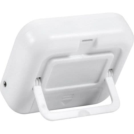 TA278 Stor digital LCD-display med termometer, klocka och timer för mat, rökugnar och grillar med sond – perfekt för köket.
