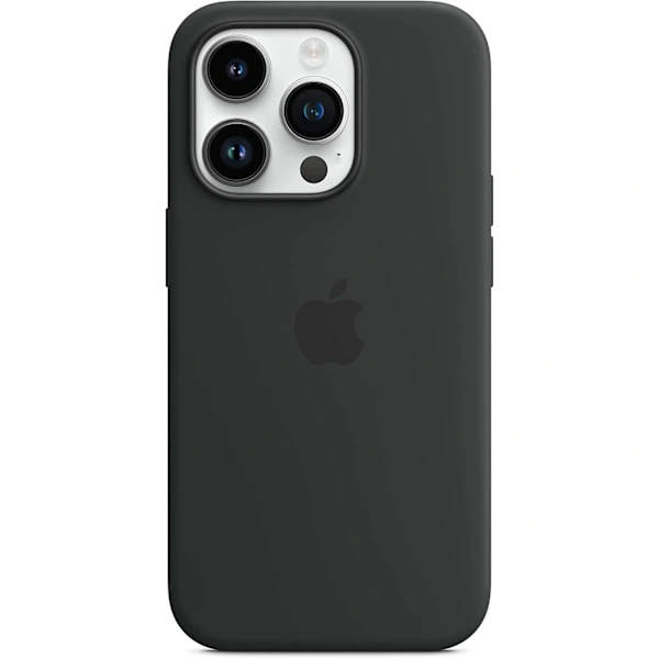 Apple - Midnattsblått silikonskal för iPhone 14 Pro med MagSafe magnetiskt skydd