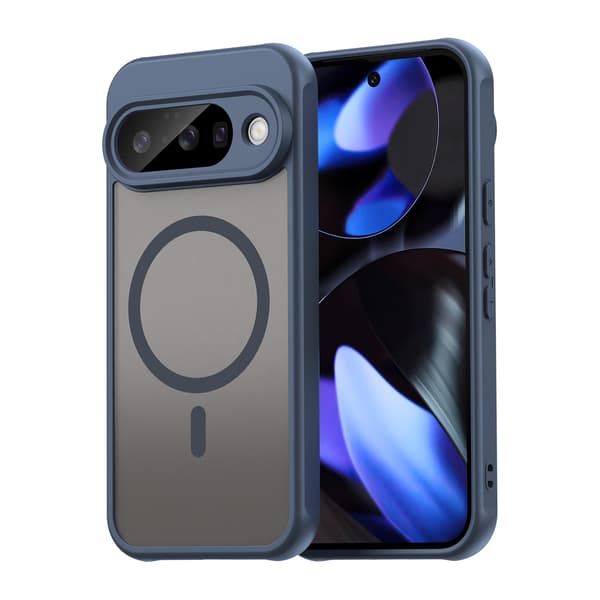 Google Pixel 10pro Hybrid Material Telefonfodral (Blå)