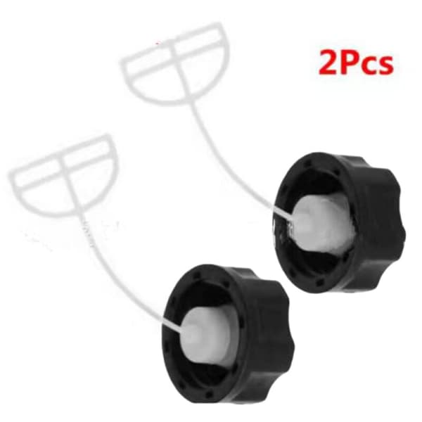 Bränsletanklock för röjsåg – Motorsågsersättning – 2-pack – Kompatibel med gräsklippare
