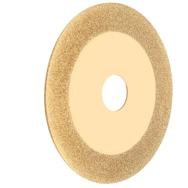 Diamantskiva 100 mm för kapning, slipning, röd, guldslipskiva