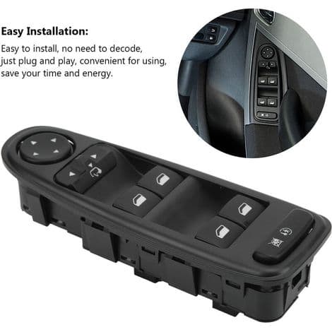 Fönsterhissbrytare 6554.YH för Citroen C4 Grand Picasso