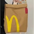 McDonald's ryggsäck med tryckt mönster för resor