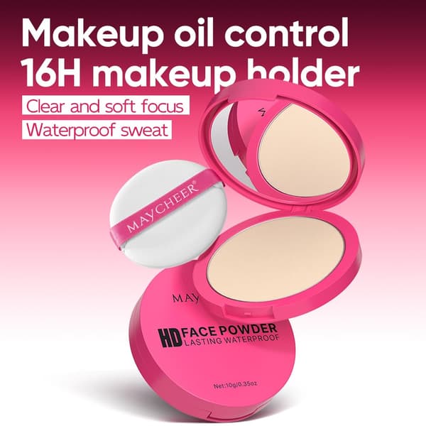 LAMUSELAND Oil-Control Facial Setting Powder, sminkpuder för daglig makeup (CG05)