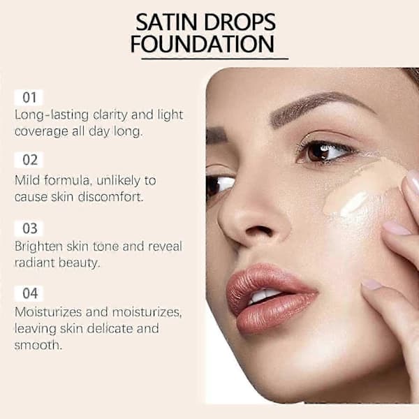 Flytande Foundation Concealer Återfuktar Naturligt Strålande Mild Foundation
