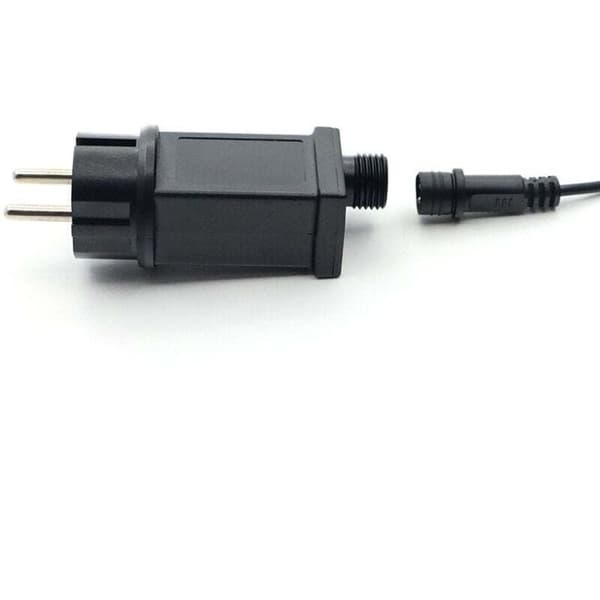 12V LED-strömförsörjning. LED IP44-transformator Lågspännings LED-adapterdrivrutin för julbelysning. Slingljus-
