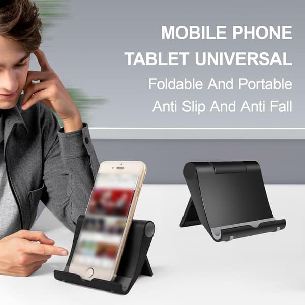 2-pack justerbart surfplatte- och telefonställ, hållare för surfplatta