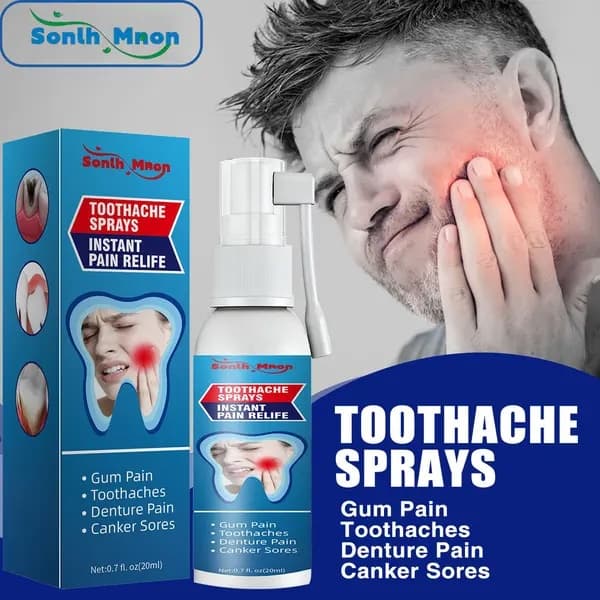 Tandvärk Lindring Oral Vård Spray - Tandköttssmärta Lindring Spray
