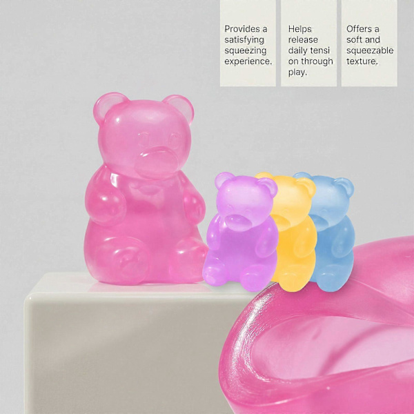 Amz Bear Pinch Le (Gul)