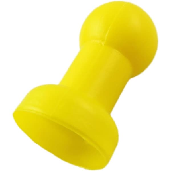 Set med 6 stålstolpskydd för studsmattor. Diameter 25 mm. Skyddande plastlock för kulor. G-format toppnät. Skyddskåpa för sängram i järn.