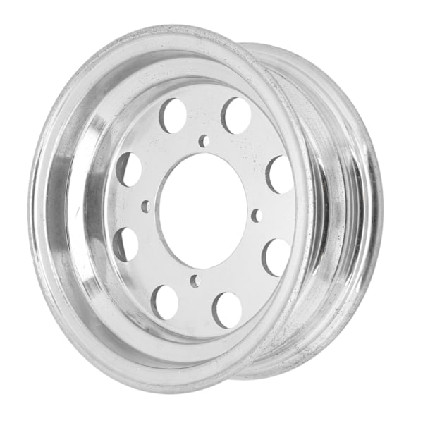 Motorsykkel forhjulsfelg aluminiumslegering polert hjul Vakuumfelgbytte for Monkey Z50 Q50 8in dekk