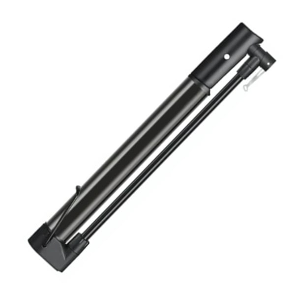 Sykkelpumpe Aluminiumslegering Høy hardhet Portabel Mini Svart Sykkelgulvpumpe for Terrengsykler