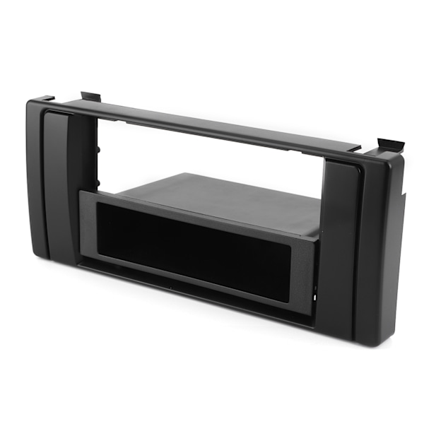 1 Din Stereo Radio Fascia Dash Panel Ram Interiørtilbehør Passer for 5-serien E39 X5 E53