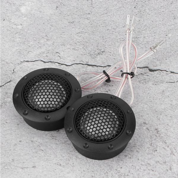 2 stk. 25 mm/1 tomme Universal Dome Bilhøjttalere Stereo Lille diskant Lydhøjttaler